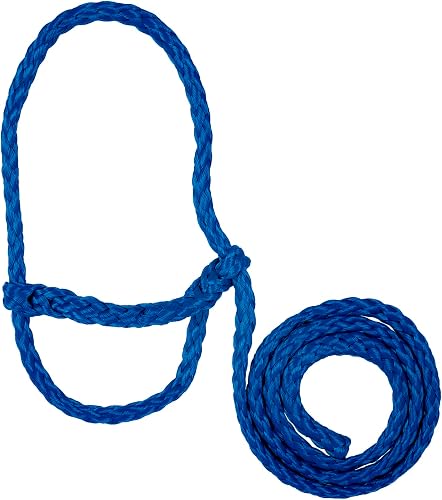 Weaver Leather Livestock Poly Rope Sheep Halter Blue