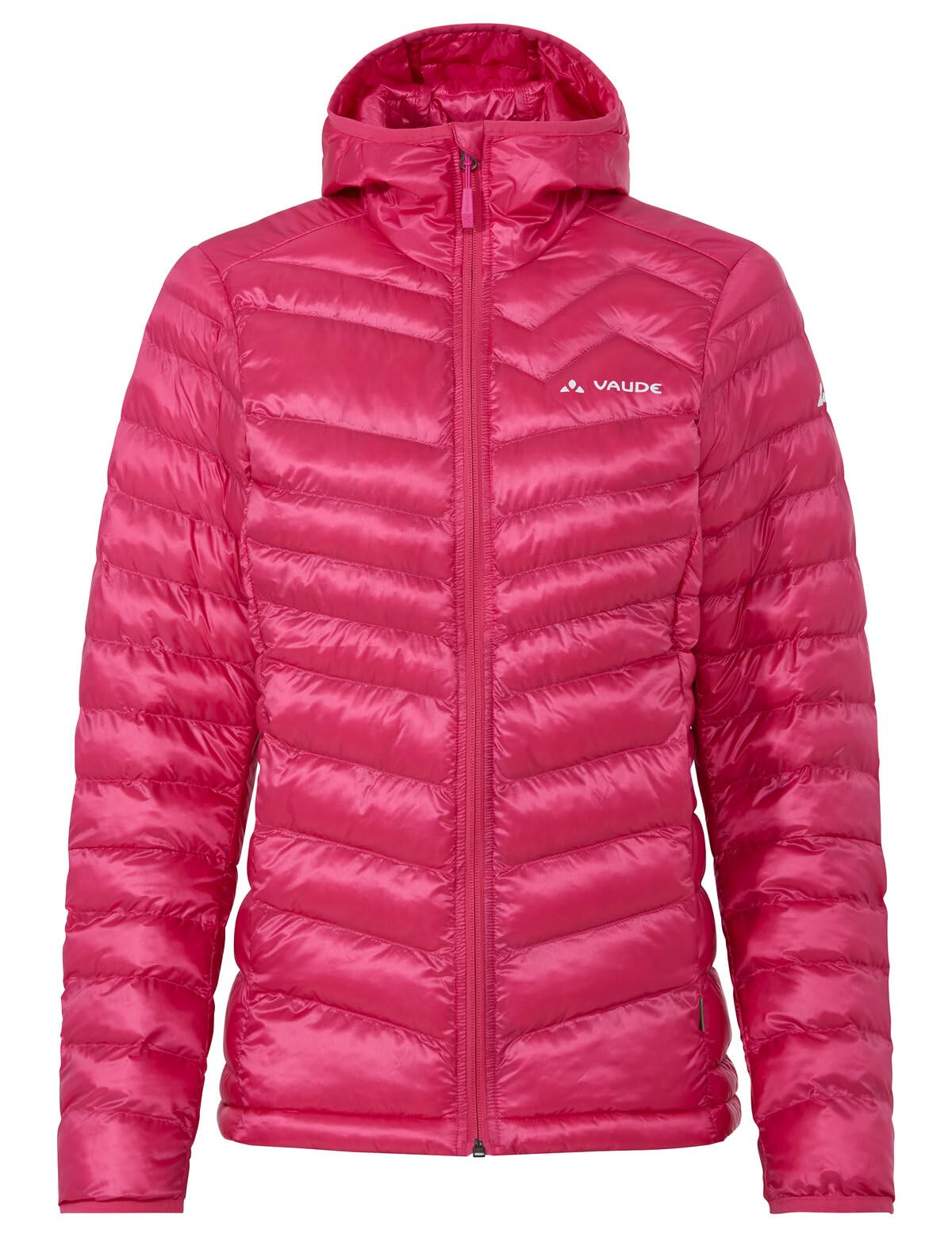 VAUDE Women's Batura Hooded Insulation Jacket, bardzo lekka damska kurtka izolacyjna z kapturem do sportów górskich, bardzo ciepła