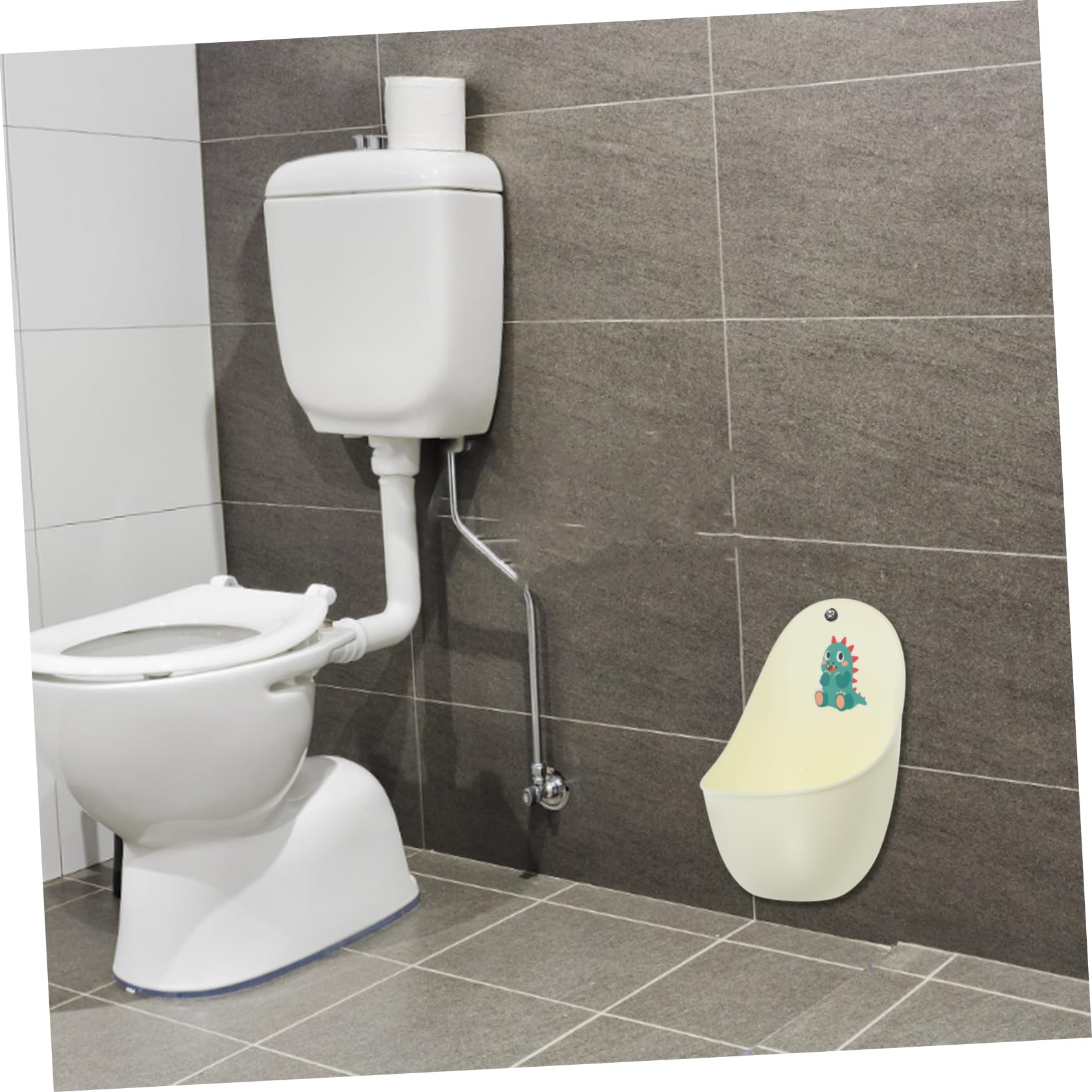 Abaodam 3stücke Cartoon Potty Training Urinal Für Jungen Wandmontierter Urinal Für Junge Mädchen Praktisches Töpfchen Zur Des Stehpinkels Ohne Klebehaken