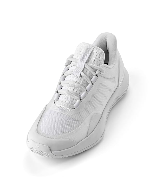 WILSON Intrique Tour Women's Tennis Shoe - White/Silver, Size 8.5 US by WILSON - Image 9