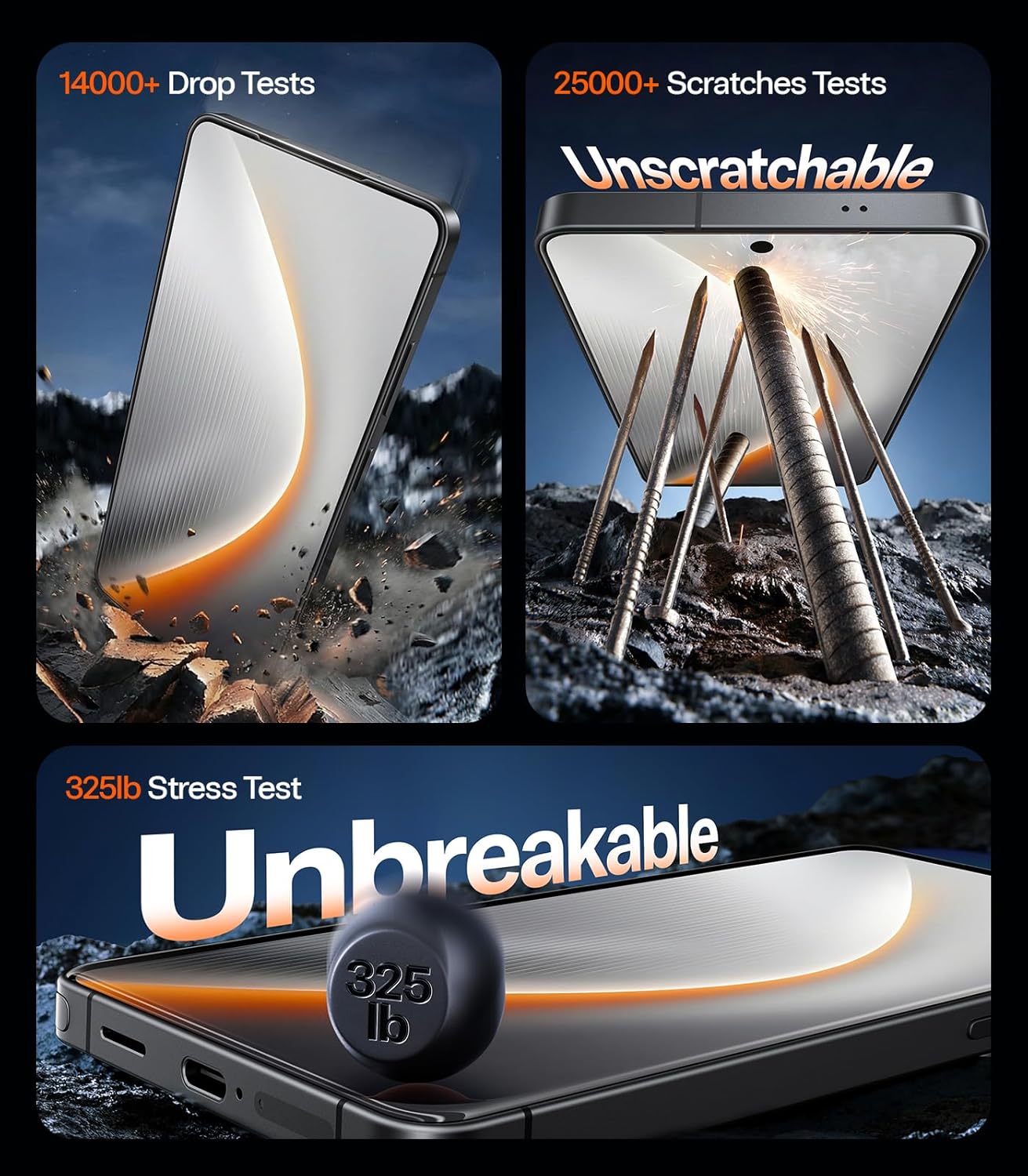 TORRAS OrigArmor for Samsung Galaxy S26 Ultra Screen Protector [100% Anti Reflection] [Full Coverage Fit] Military-Grade Shatterproof 9H+ Tempered Glass Anti-Scratch Screen Protector S26 Ultra 1-Pack