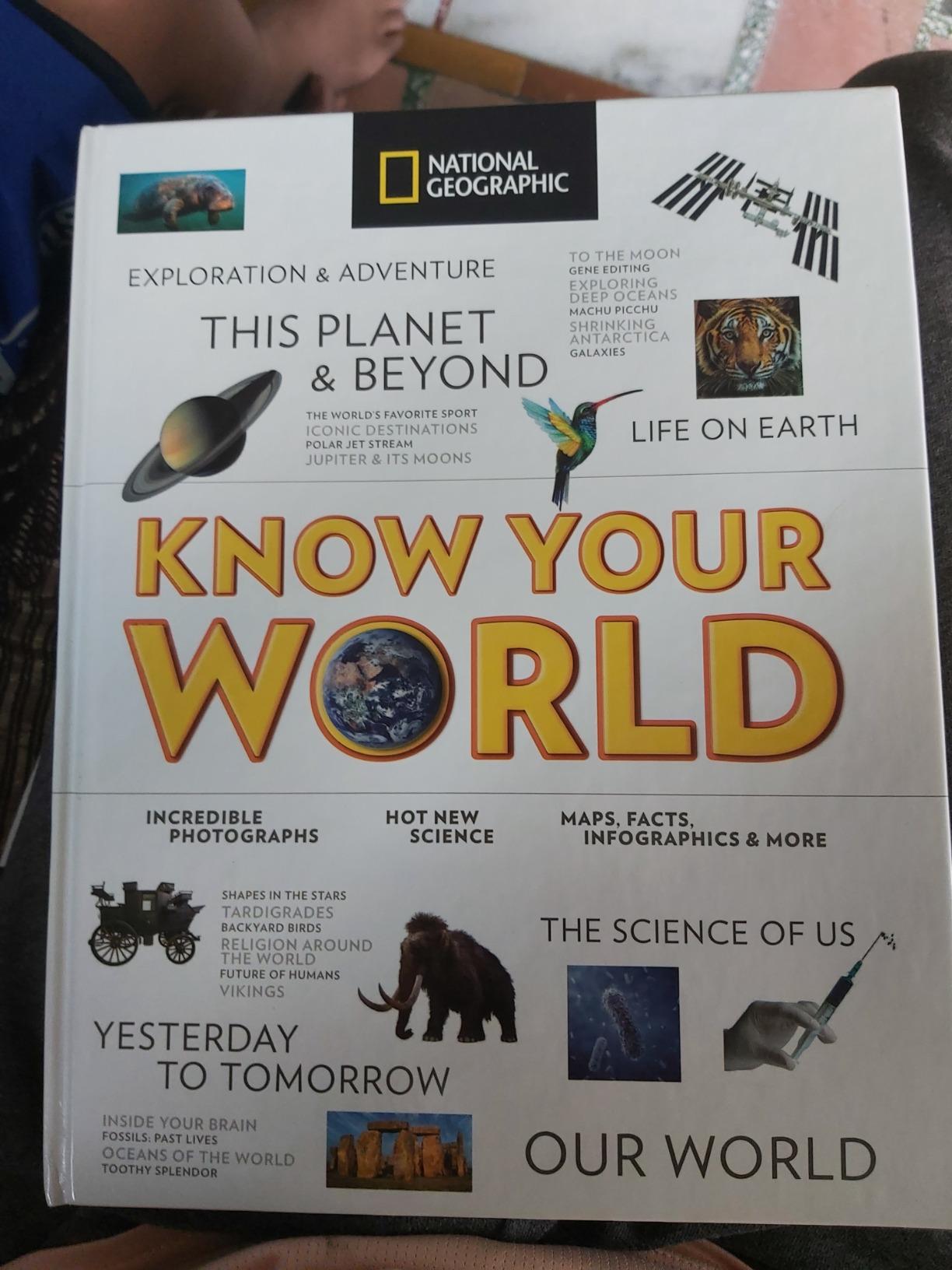 NATIONAL GEOGRAPHIC KNOW YOUR WORLD : Amazon.in: Books