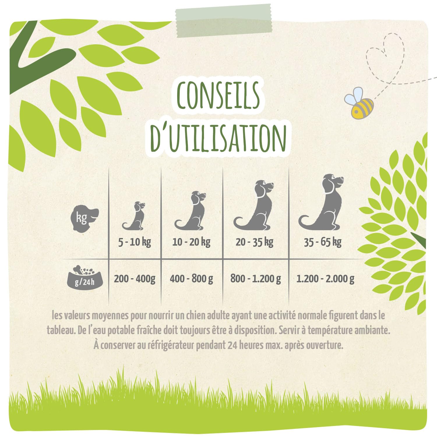 MjAMjAM - Nourriture humide premium pour chiens - naturellement délicieuse - BIO boeuf aux courgettes,paquet de 6 (6 x 200g), sans céréales avec extra viande