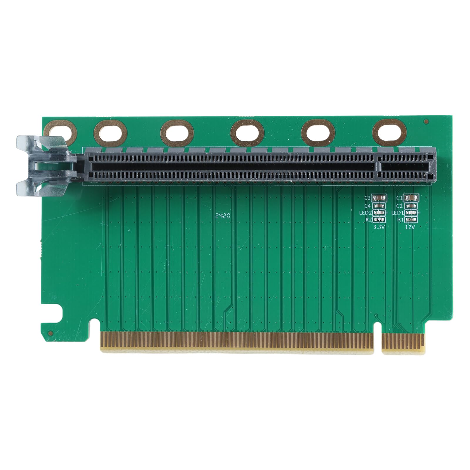 Carte PCIE 16X 90 degrés inverse avec direction d'installation modifiée - 7