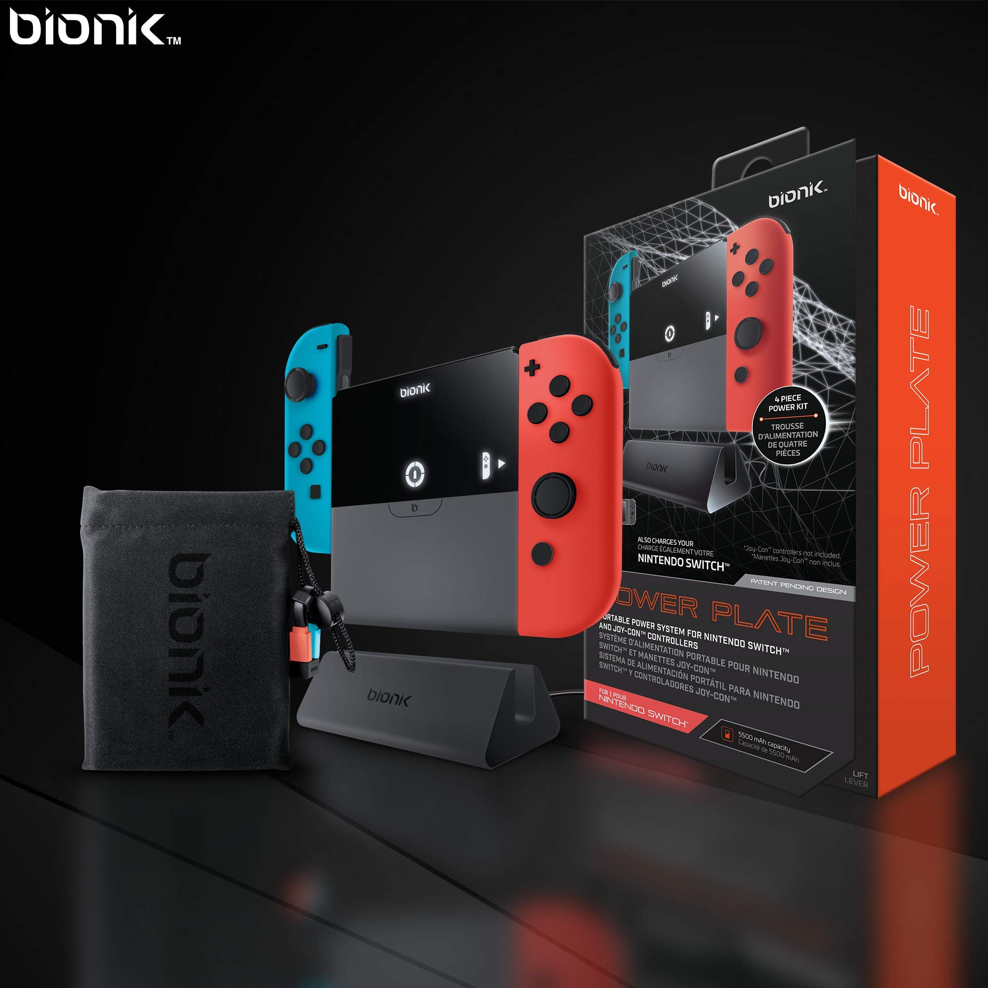 Power Plate Portable Power System For Switch Console And Joy-Con [Nintendo Switch ]