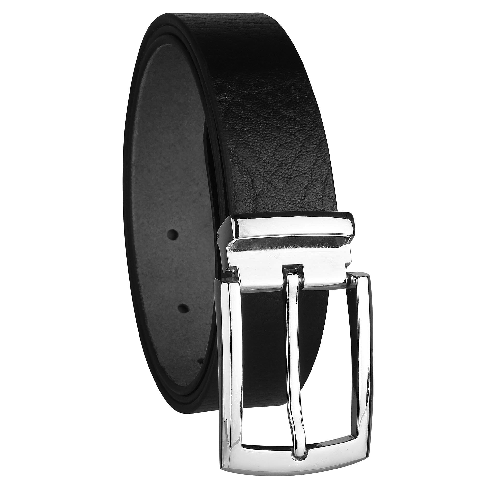 formal/casual black genuine leather belts for mens- 1 year guarantee, Gift for gents-image-47