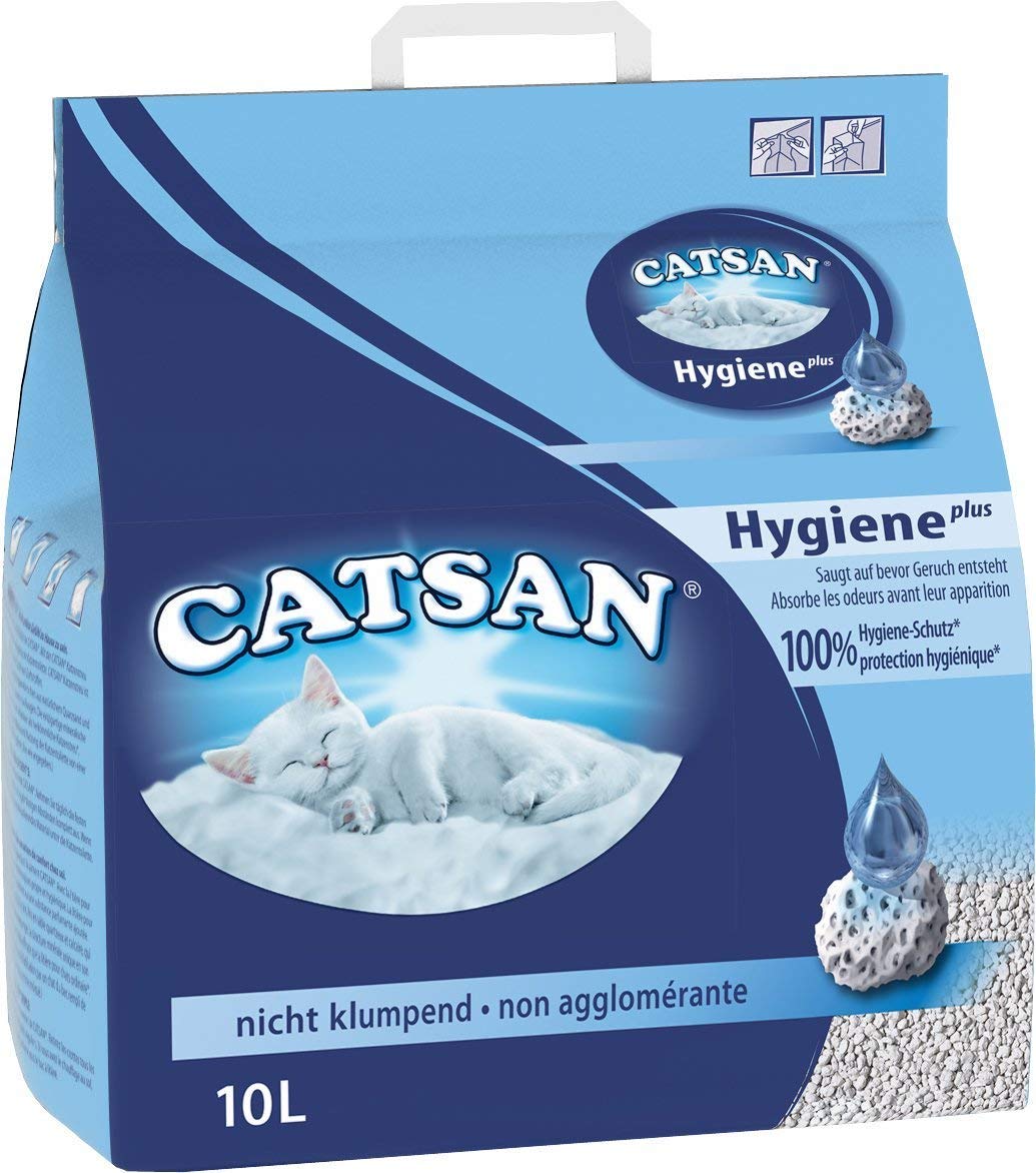 3XAbsorbente Higiene Gato Plus 10 L
