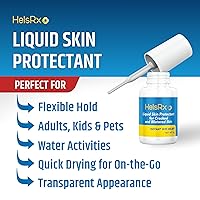 Vista 4 de Pegamento Líquido para Vendajes - Gel Reparador de Piel Invisible para Talones Severamente Agrietados y Secos, Pies, Dedos, Raspaduras y Ampollas