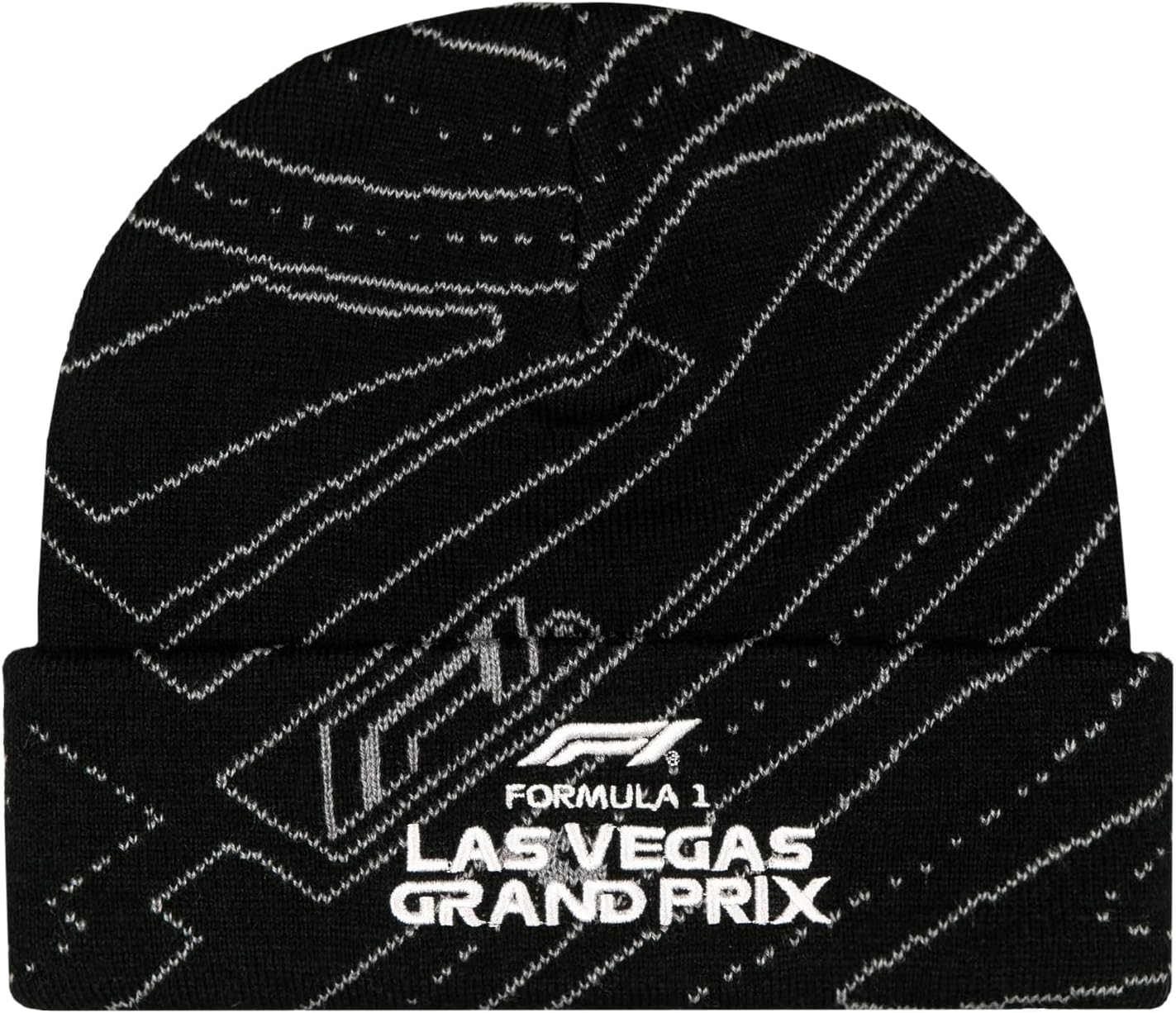 F1 Las Vegas Grand Prix Unisex AOP Map Beanie