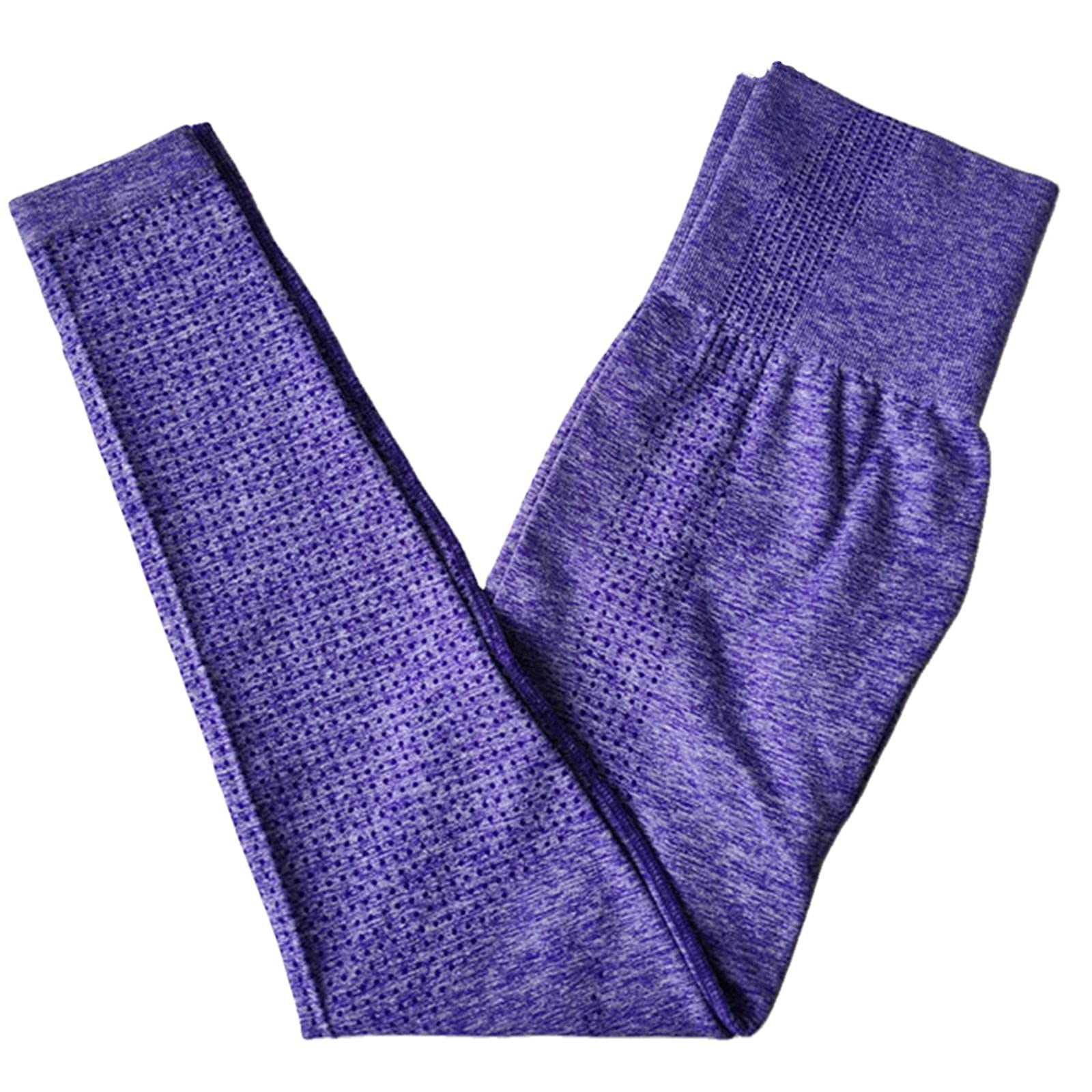 UKKO Damen Sport Leggings Frauen Neue Nahtlose Leggings Fitnessstudio Nahtlose Leggings Yoga Hosen