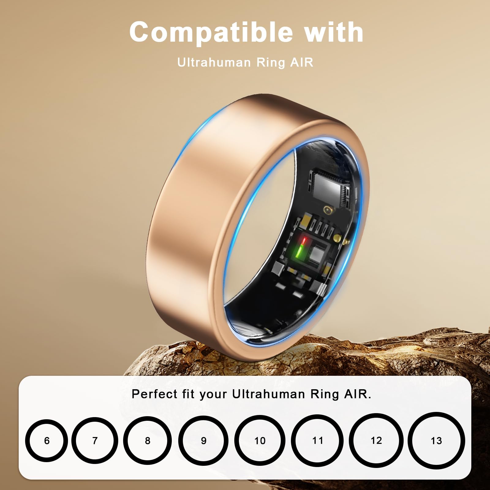 Amazon.com: ZOOROO 3 Pack Cover Compatible with Ultrahuman Ring