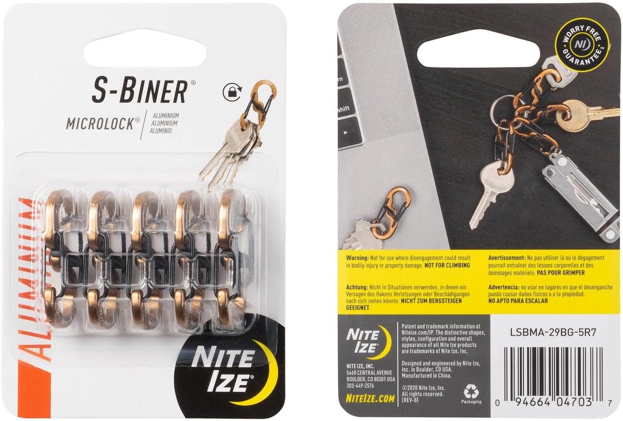 Nite IZE S-Biner MicroLock Lockable Key Holder - Image 7