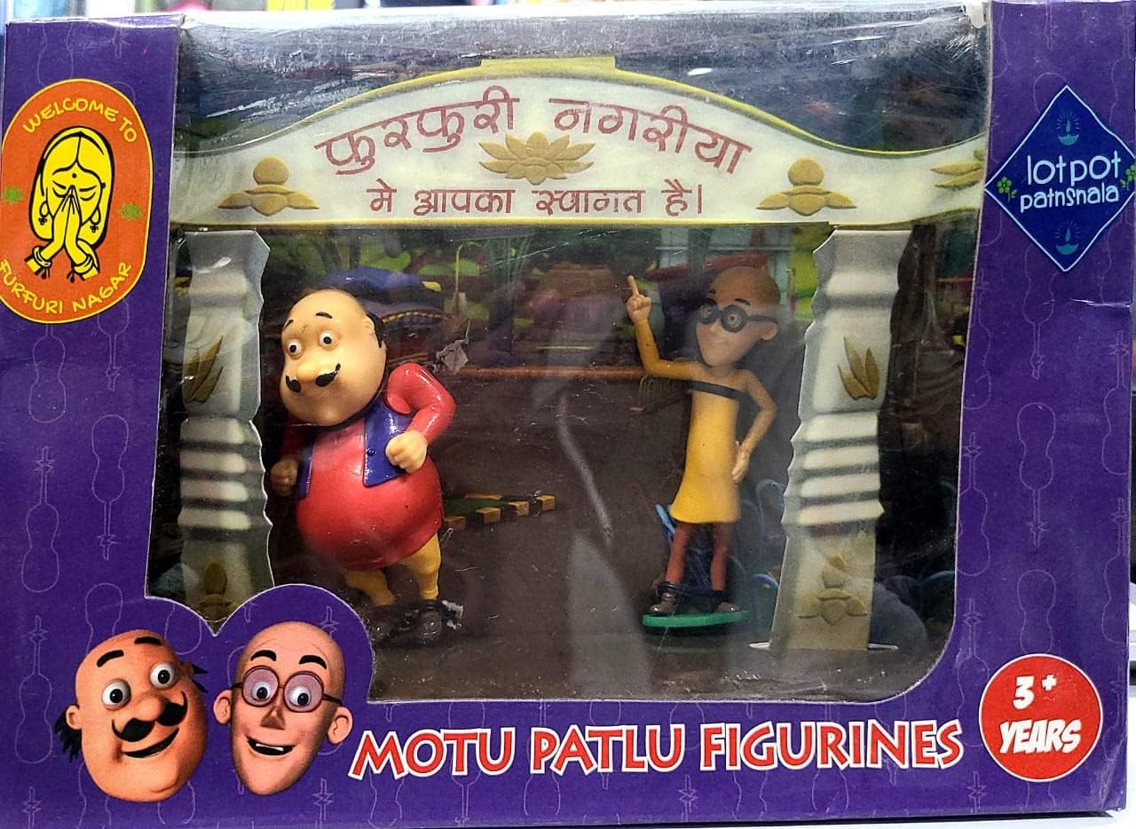 Motu Patlu Toy Figures (Multicolor), Kid