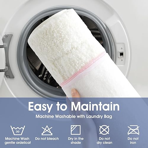Miniatura 9 de IM HOME Juego de 3 alfombras de baño de microfibra extra suave y absorbente, parte trasera antideslizante, secado rápido, lavable a máquina