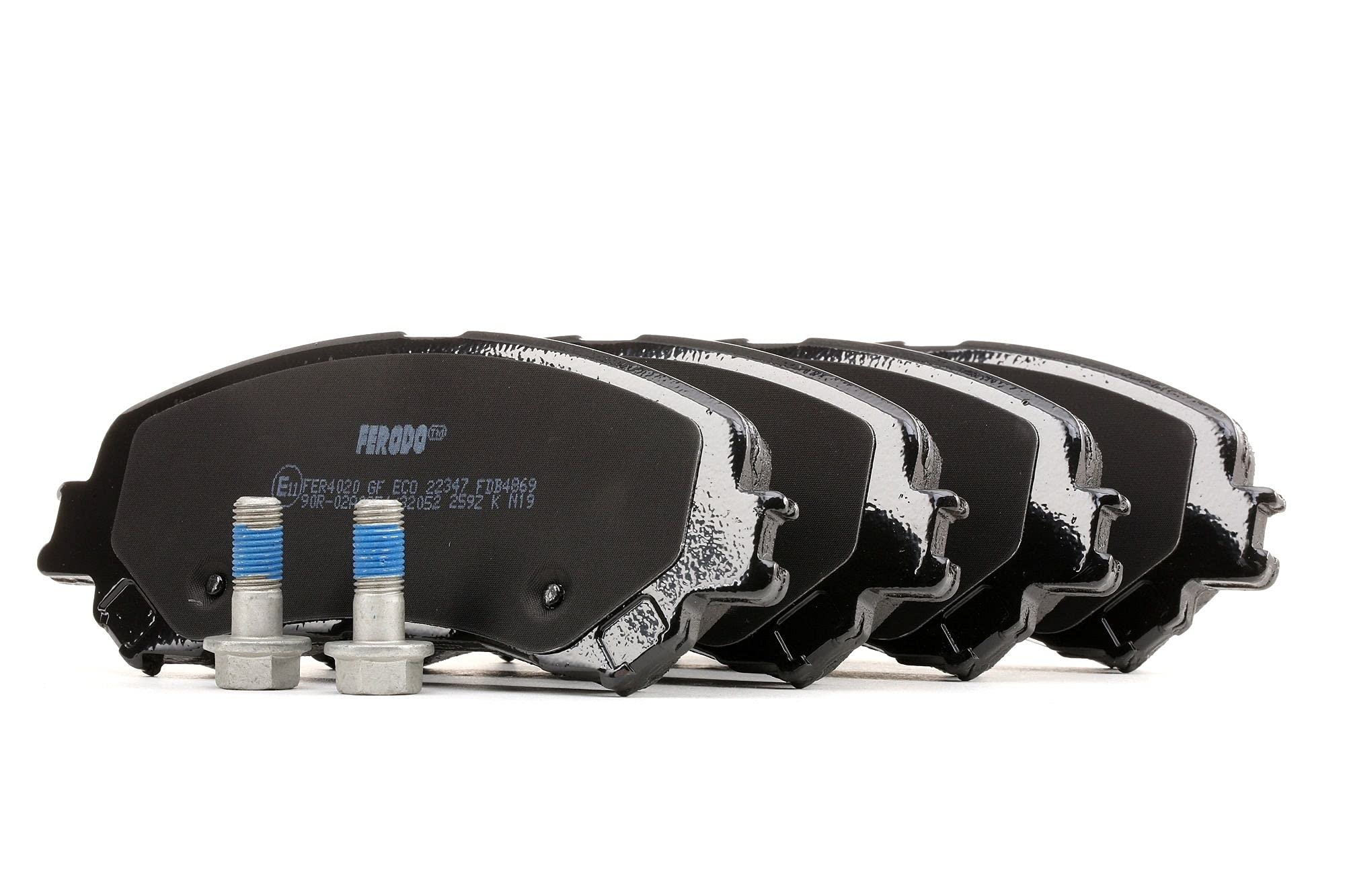 FERODO Kit pastiglie freni Anteriore non predisposto per visualizzazione avviso usura con accessori FDB4869 Compatibilità con RENAULT Megane IV Hatchback B9A/M/N Espace V JR SCÉNIC IV J9