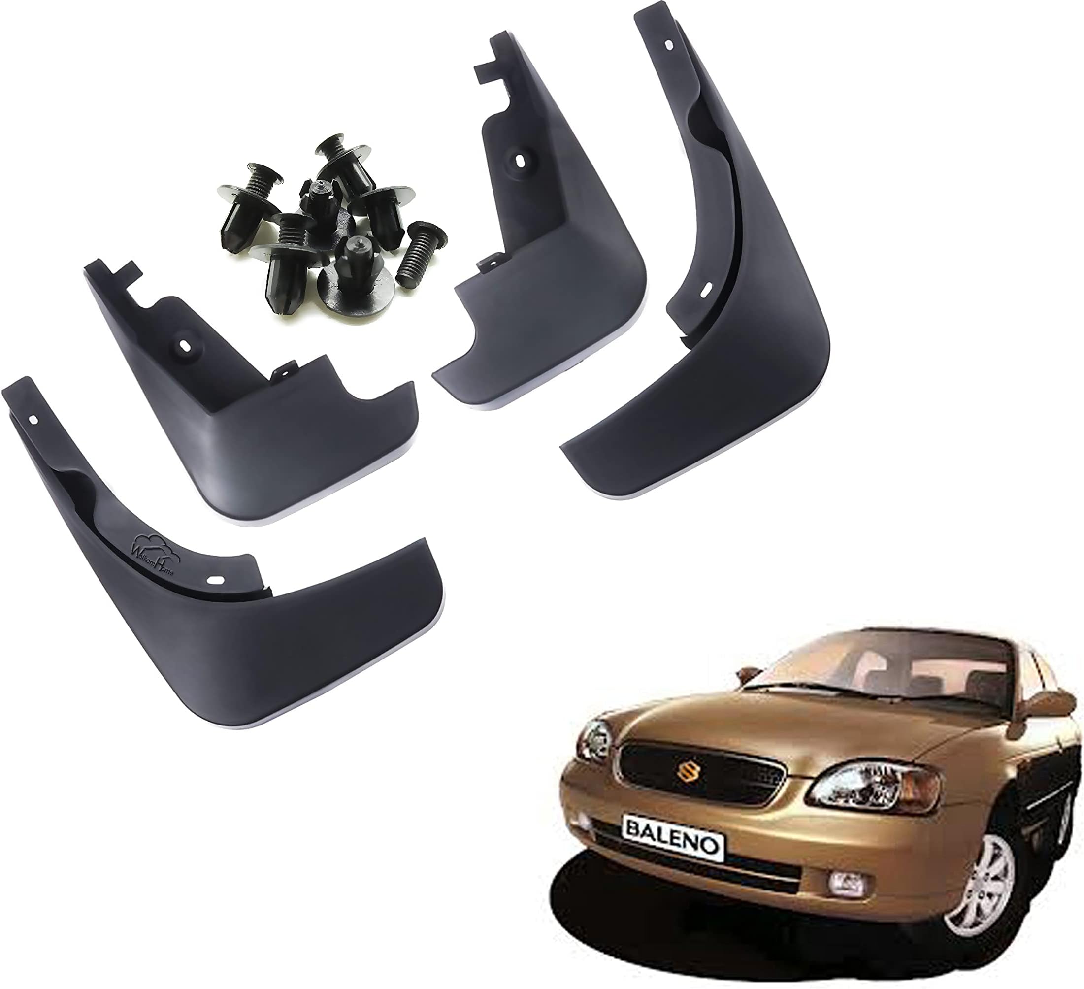 WolkomHome Mud Flap for Suzuki Baleno Old