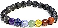 Vista 147 de Money Attraction Bracelet for Wealth, Prosperity & Success – Abundance & Good Luck Feng Shui Bracelet with Pyrite, Citrine, Tiger Eye & Green Green