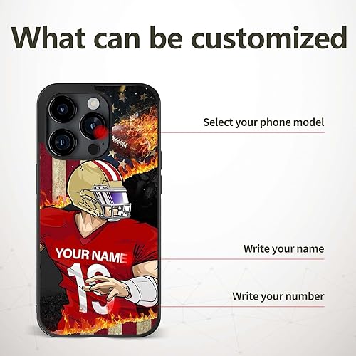 Miniatura 7 de Fundas de teléfono personalizadas para equipos de fútbol, bonito diseño para fanáticos para iPhone 11, 12, 13, 14, 15, 16 Pro Max Plus Mini X 6 7 8