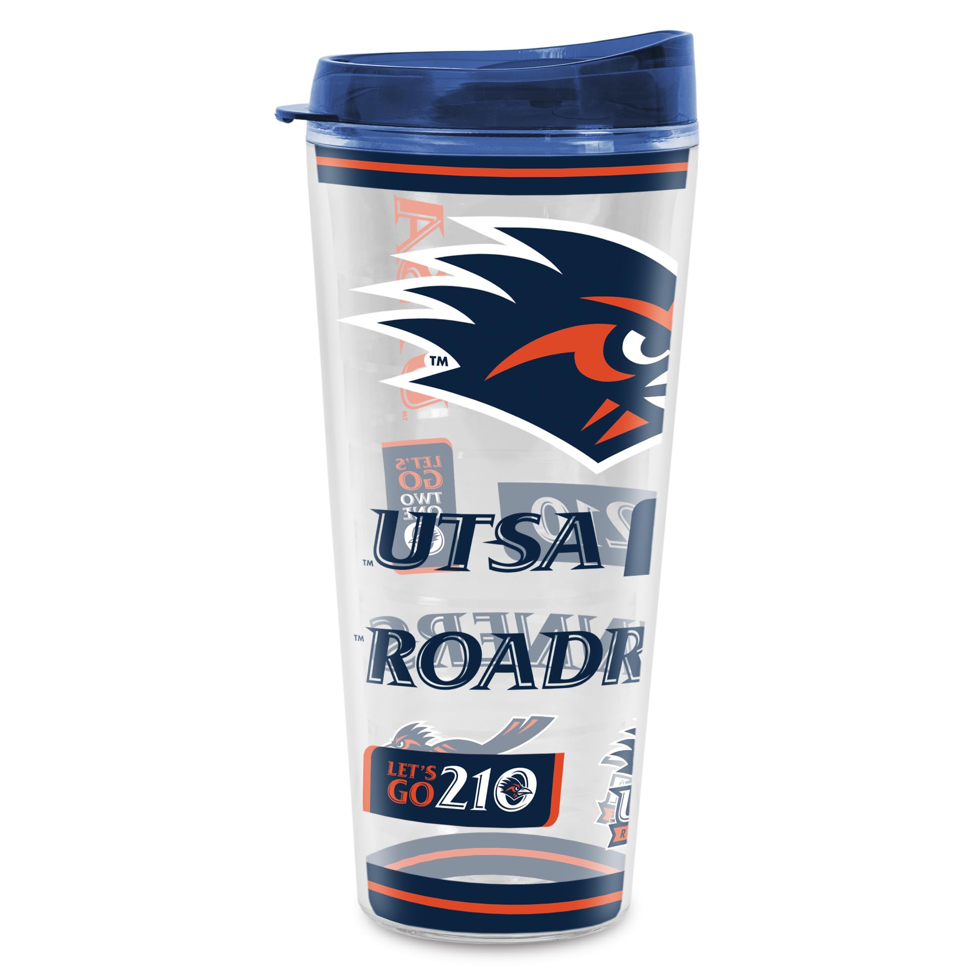 Rico Industries NCAA College Double Wall Mayhem 16oz Or 20oz Tritan Tumbler W Lid