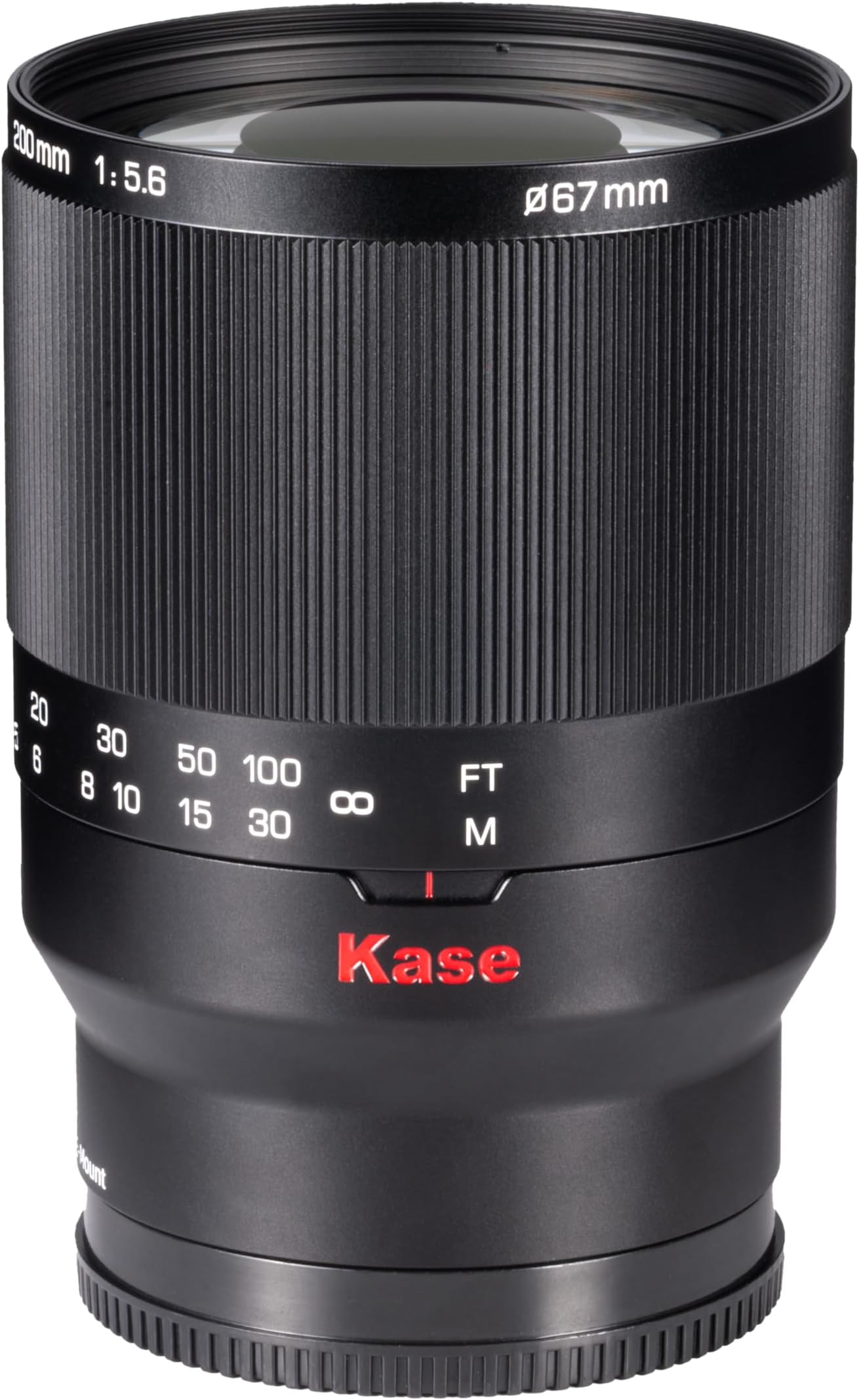 Kase200mm F5.6 MC Reflex Mirror Aluminum Portrait Lens Compatible with Sony E Mount