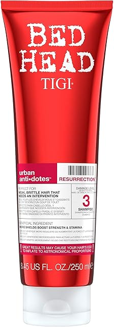 Bed Head by Tigi Urban Antidotes Resurrection Shampoo for Damaged Hair 250 ml