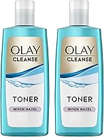 Olay Oil Minimizing Clean Toner with Witch Hazel for Oily Skin, 7.2 oz Pack of 2 - Gentle Daily Astringent