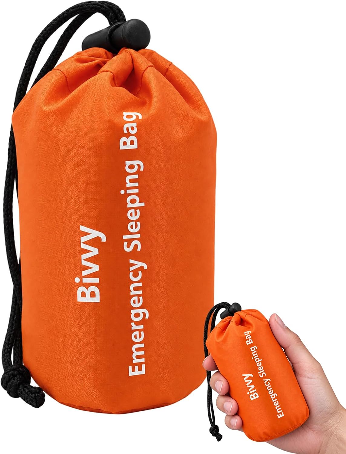 PE Emergency Sleeping Bag for Survival Portable Thermal Bivy Sack