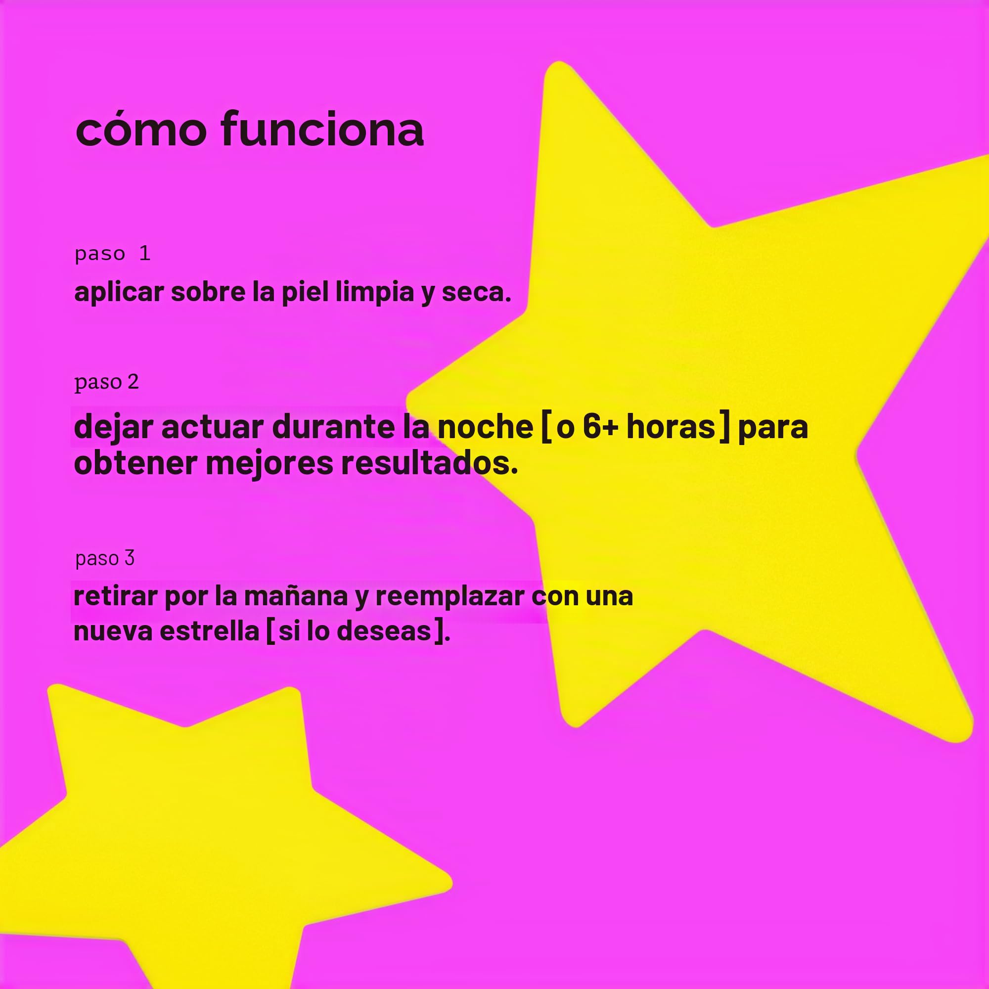 Starface Hydro Star Big Yellow - Pegatinas hidrocoloides para eliminar la inflamación, diseño de estrella, vegano y sin crueldad, 32 unidades