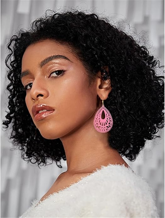 Bohemian Wood Earrings