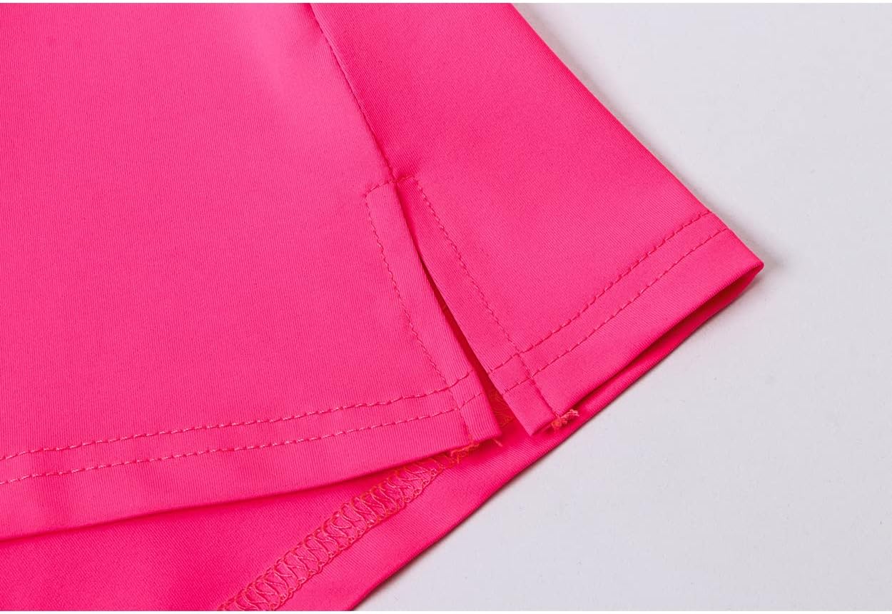 Women's Short Sleeve Golf Polo Shirts Tennis Shirts Sport T-Shirts Workout Tops - Image 4