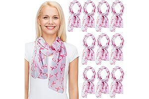 Exquisite Breast Cancer Awareness Scarves: A Touch of Comfort and Solidarity