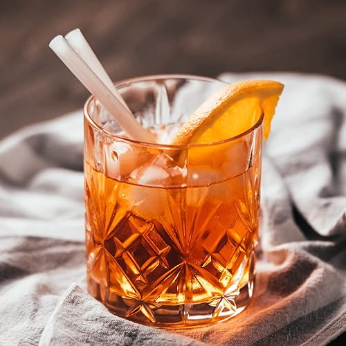 Miniatura 5 de Vasos de whisky para hombres, juego de 2 vasos de estilo antiguo con caja de regalo, vasos de 10 onzas para bebidas de whisky, bourbon, whisky