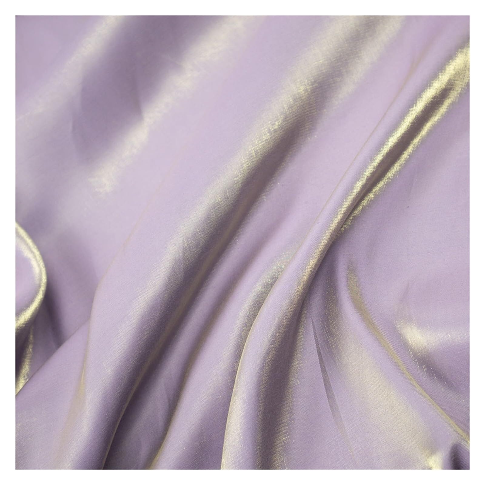 Silk Fabric Glazed Silk Satin Gradient Fabric Hanfu Dress Wedding Shiny Baby Clothes DIY Sewing Cloth 50 * 150cm(28)