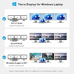 UANTIN USB C Docking Station Dual Monitor Adapter, Laptop Docking Station 3 Monitor Triple 4K60Hz Display with 2 HDMI, 4K120Hz DisplayPort, USB-A & USBC Data, 100W PD, USB C Dock for Dell, HP, Lenovo