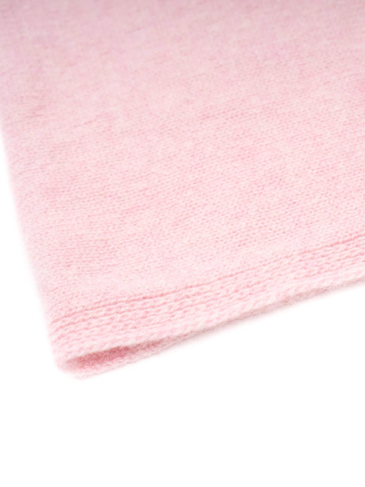 Dalle Piane Cashmere Babydecke 100% Kaschmir für Neugeborene - Rosa | Zarte Decke für Wiege, Kinderwagen und Zuhause, 95x74 cm, Geschenk zur Geburt und Babyparty, Made in Italy