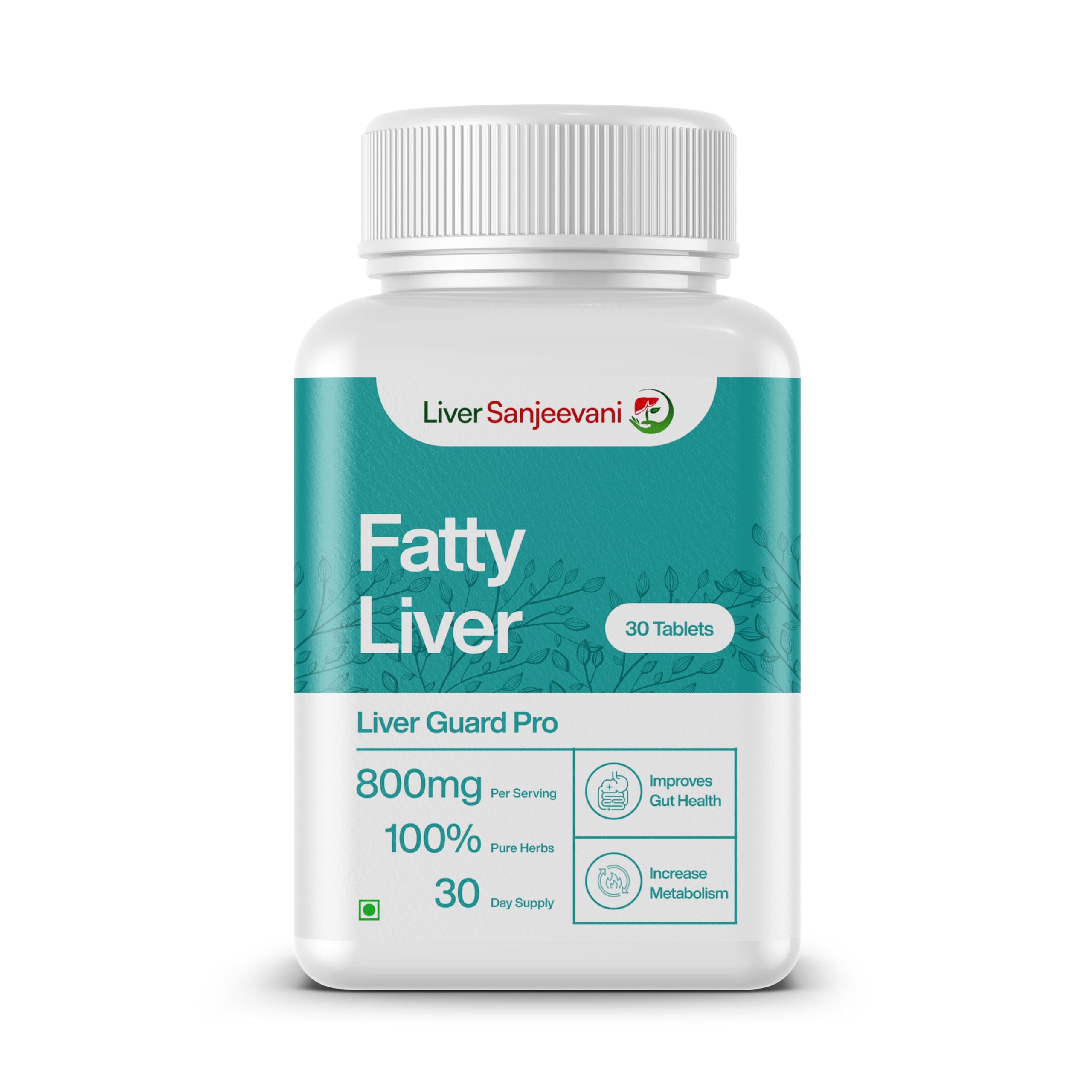 Liver Sanjeevani Fatty Liver ayurvedic Supplement -800mg herbs extract per servings liver care, Anti-inflammatory, Gut Health, Body Detox - 30 tablets (B09P3ZBSMB) Amazon Price History, Amazon Price Tracker