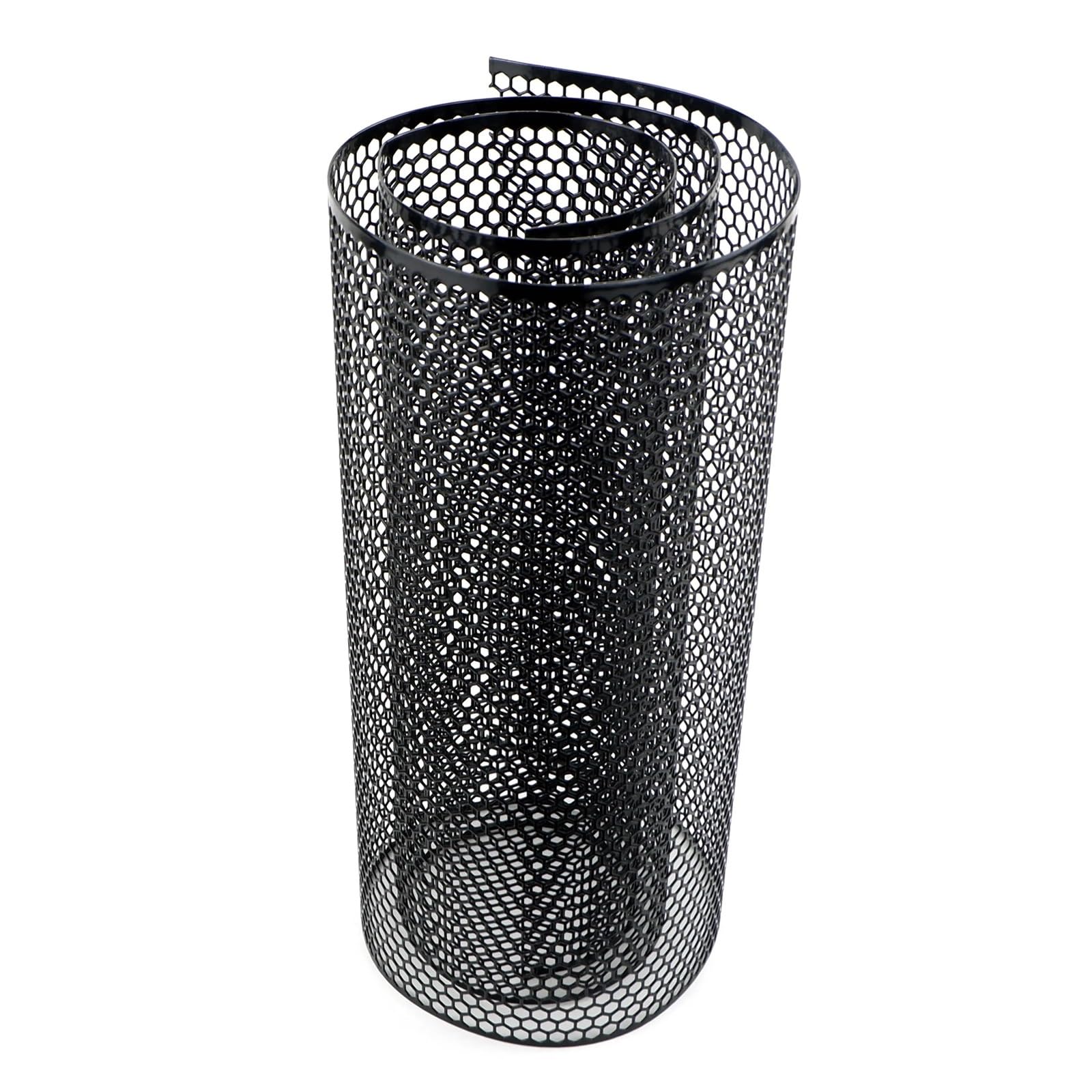 Naklejki dekoracyjne na boczne drzwi 100 cm x 33 cm Aluminiowa kratka Siatkowa osłona grilla Zderzak samochodu Błotnik Maska Kratka wentylacyjna 6 mm otwór
