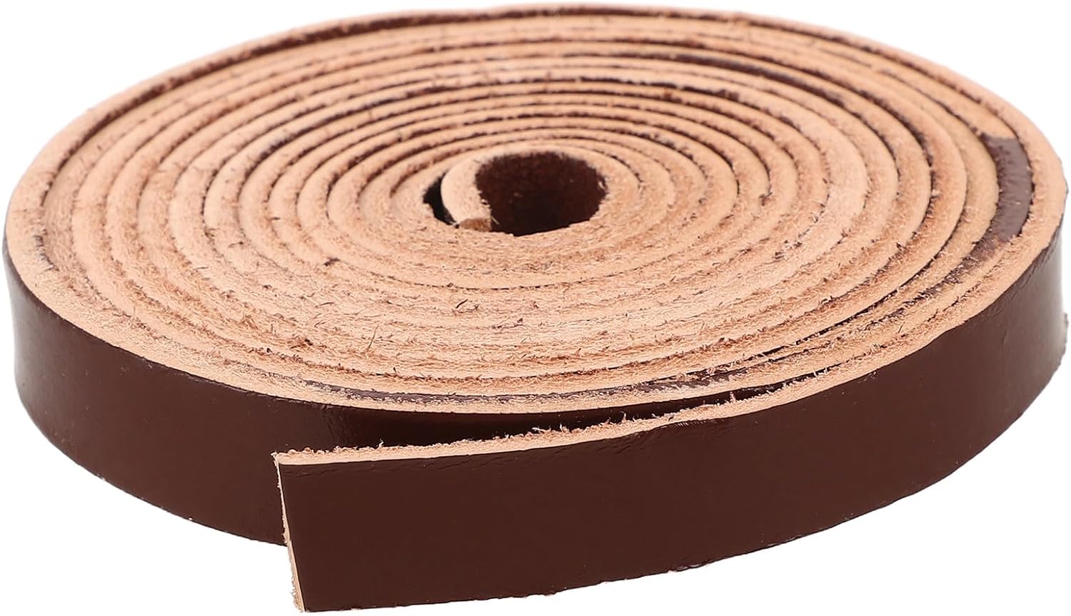 Braiding Leather Cord Strips for Handmade Jewelry, 2mm Craft Cowhide Lace, Flat Leather-Strips for Men’s Bracelet and Bag Handle Wrapping 200x1.2cm/78.74x0.47‘’