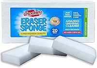 Vista 1 de Chookey Paquete de 20 esponjas de borrador, esponjas de melamina para limpieza, esponjas de melamina a granel, borrador mágico multisuperficie