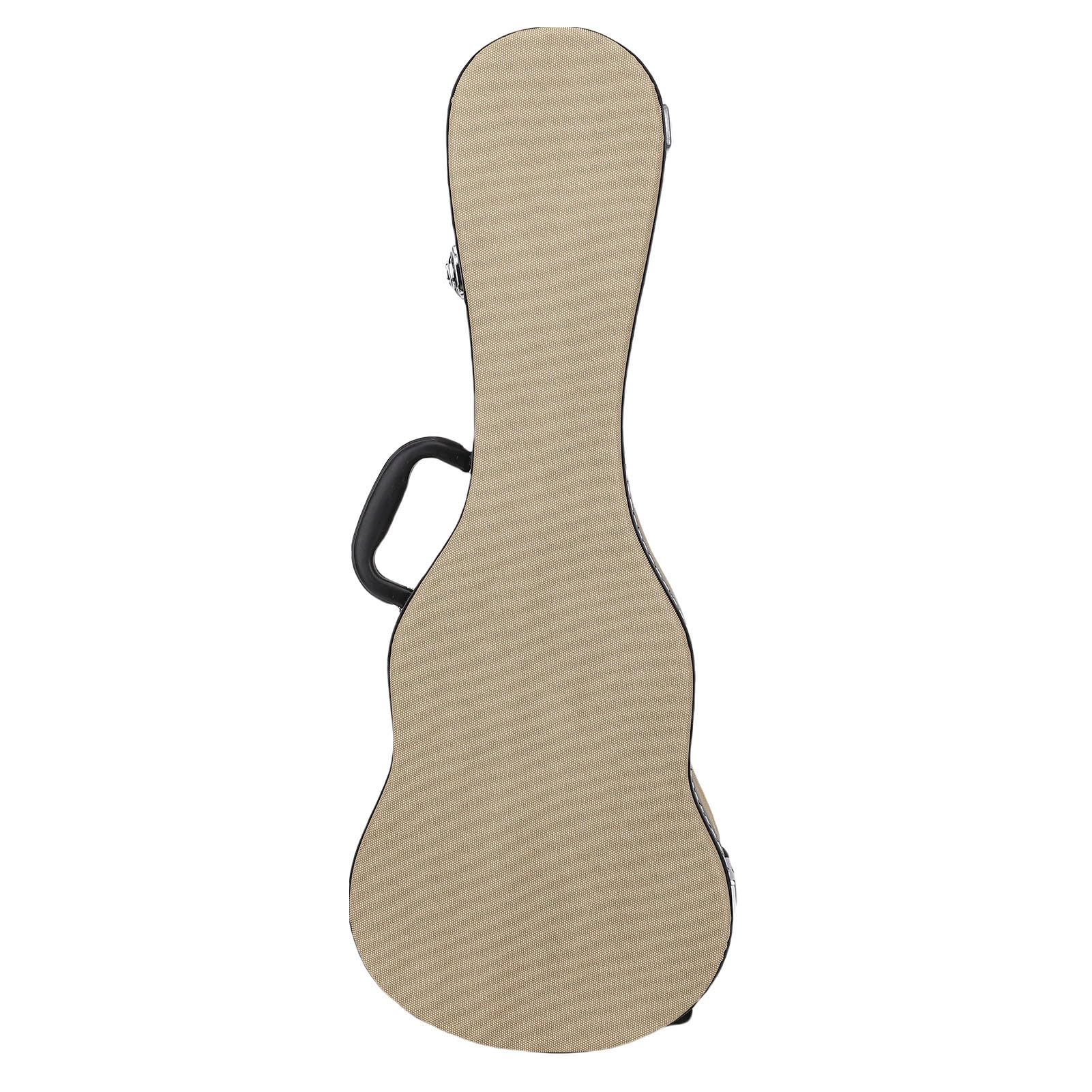 LiebeWH Custodia per Ukulele Tenore in Pelle PU, Custodia Rigida per Chitarra da, per Strumenti da 23 Pollici, con Chiusura in Schiuma, per Riporre Accessori Interni, per Lezioni di Viaggio e