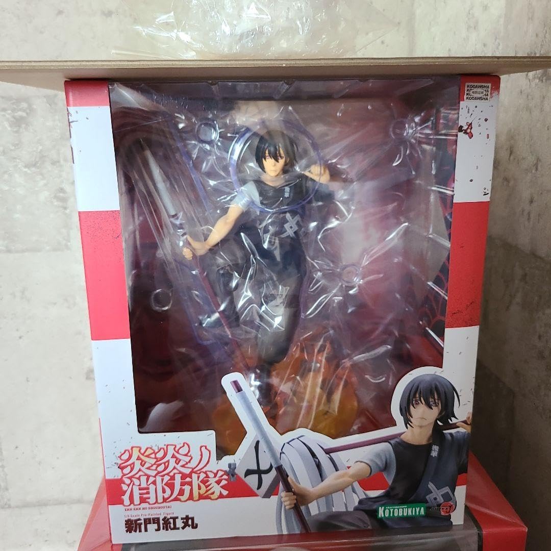 コトブキヤ　炎炎ノ消防隊　新門紅丸フィギュア ARTFX J 炎炎ノ消防隊 新門紅丸 1/8 完成品フィギュア（再販