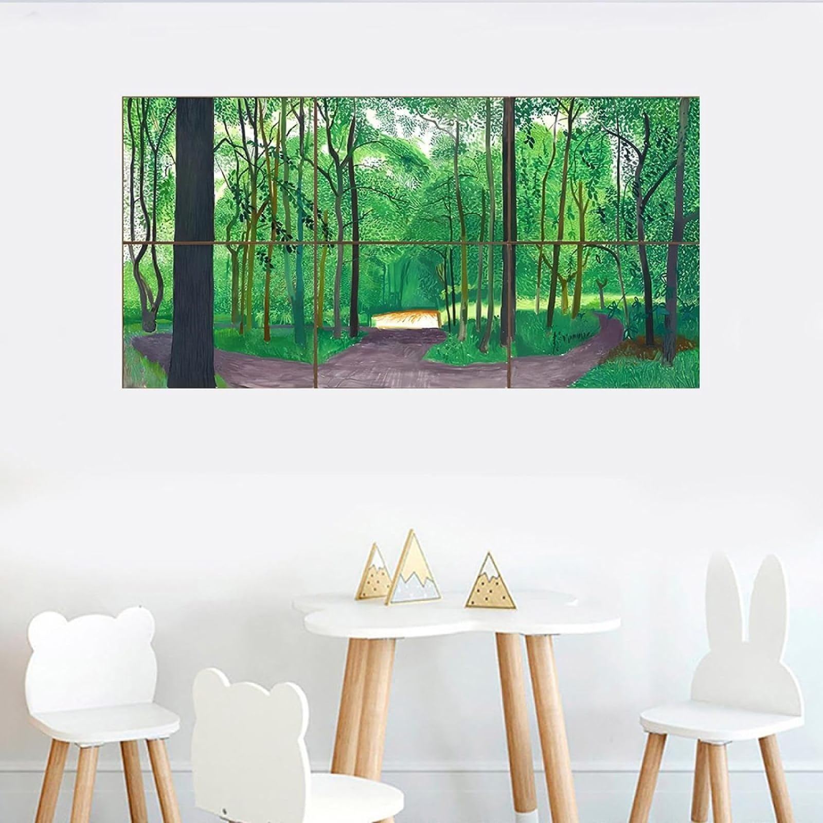 額装済み ナチュラルウッドフレーム☆輸入ポスター☆デイヴィッド