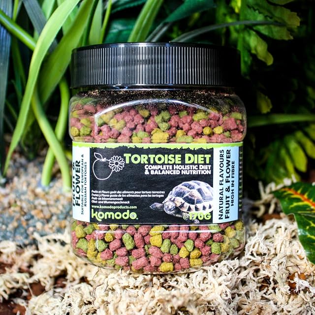 Foto 4 de 6 de Komodo - Comida de Tortuga de Frutas y Flores