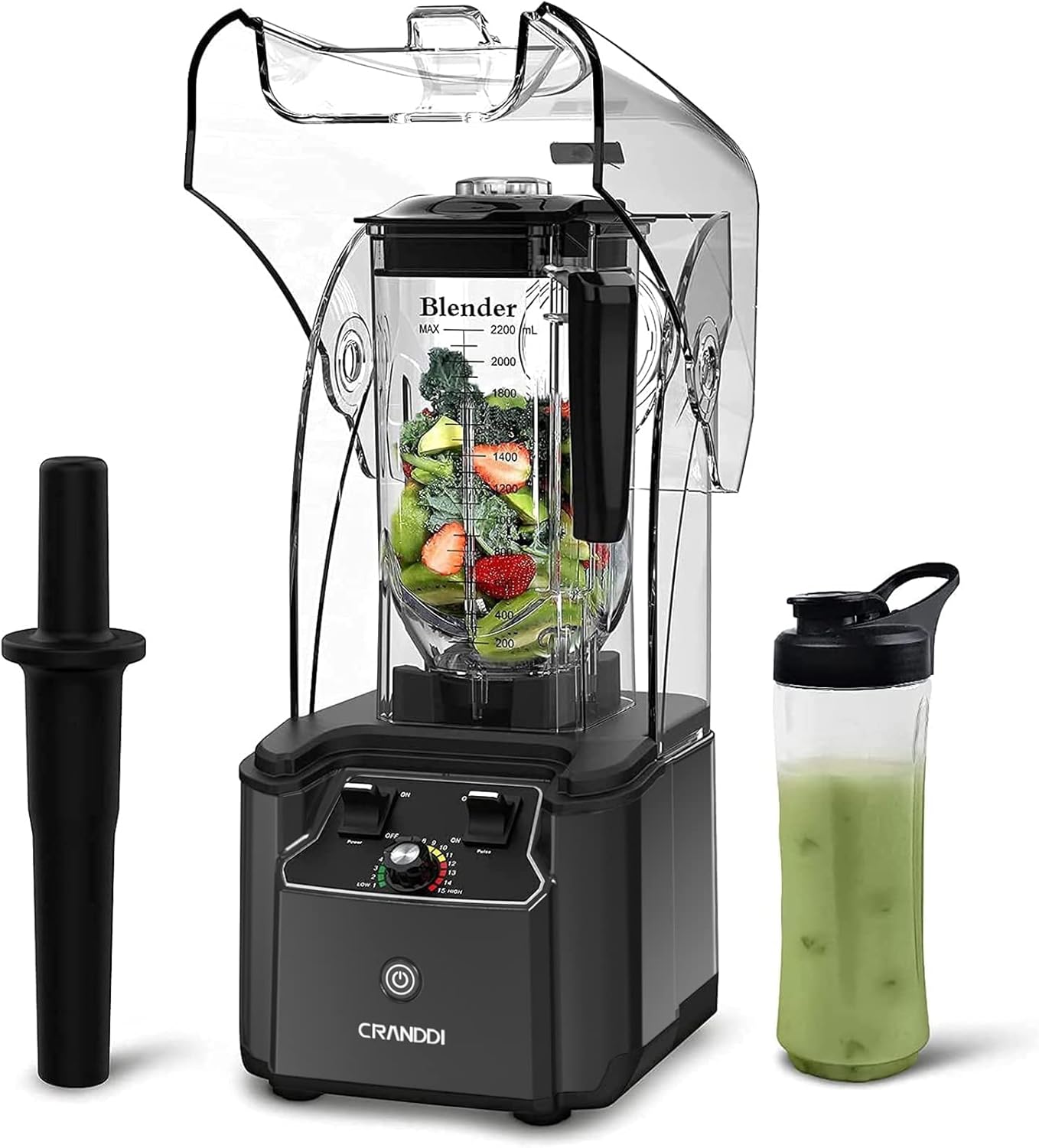 Commercial Quiet Blender K90 with Spare Cup