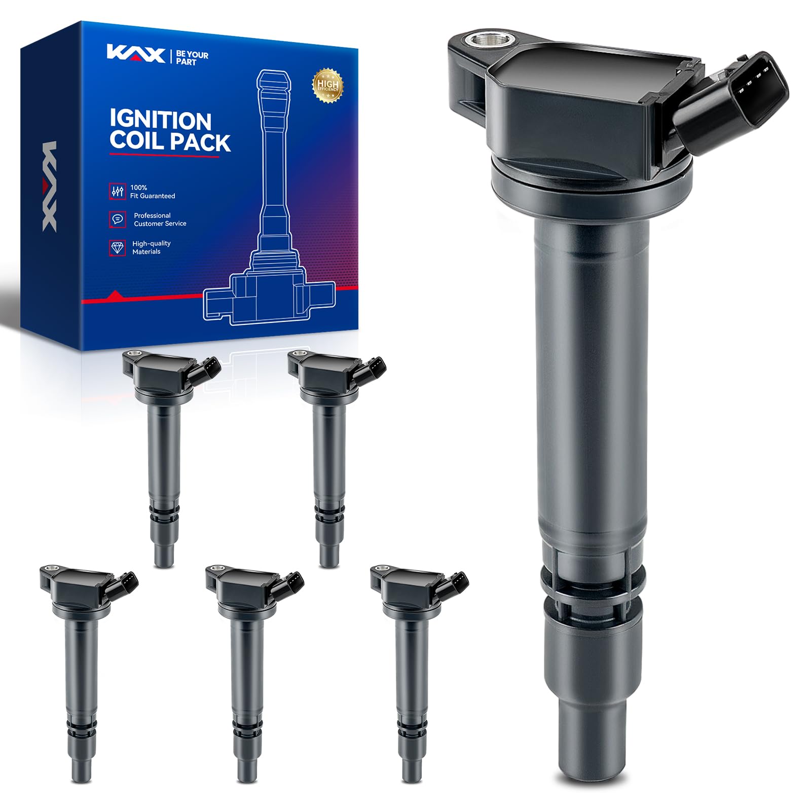 π₯π₯π₯6X Ignition Coil +6x Spark Plug For 2007-2015 Toyota Sienna 3.5L UF487 - Foto 6