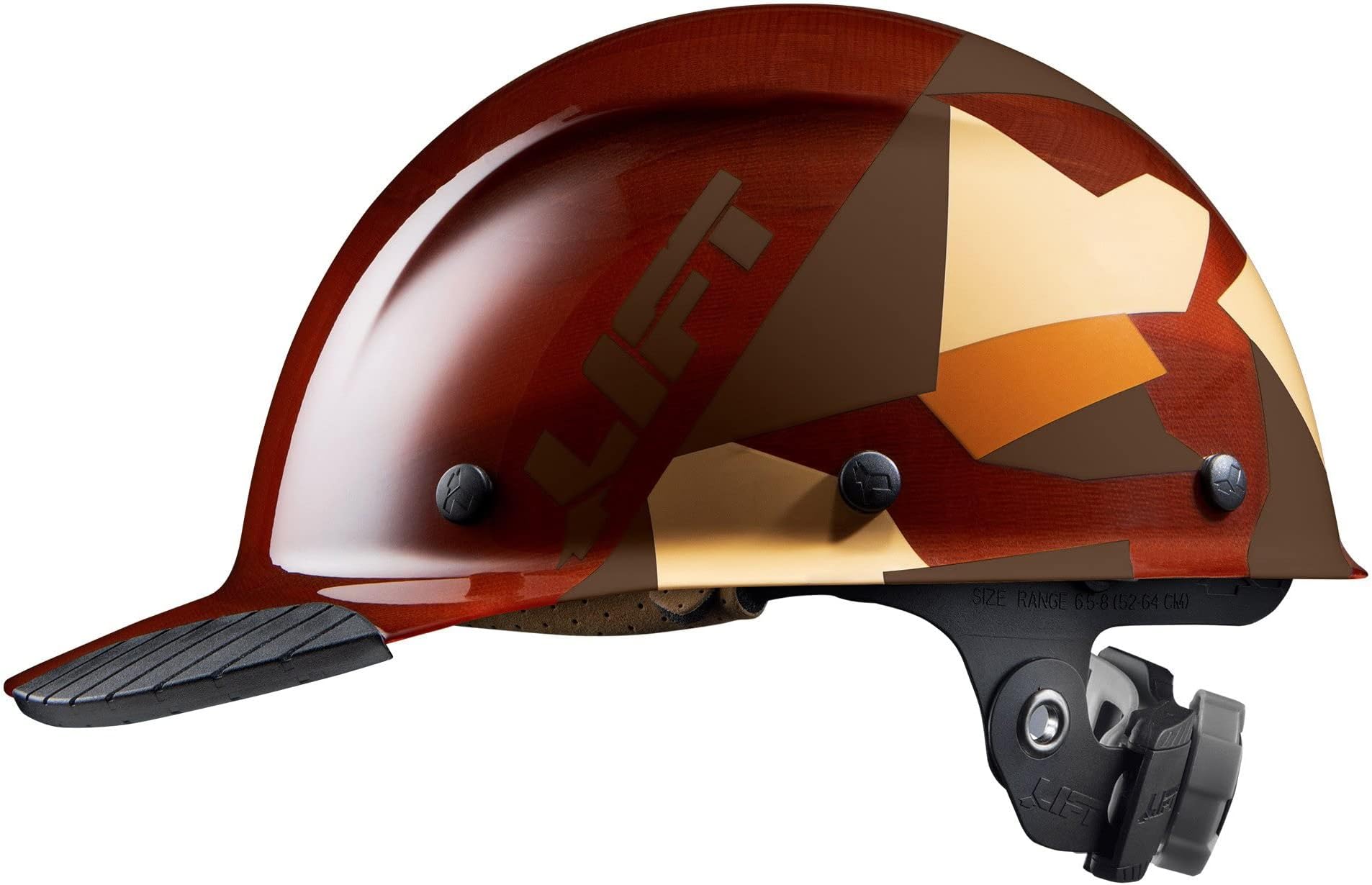 LIFT Safety DAX Fifty 50 Cap Style Hard Hat - Ratchet Suspension - Desert Camo Gloss