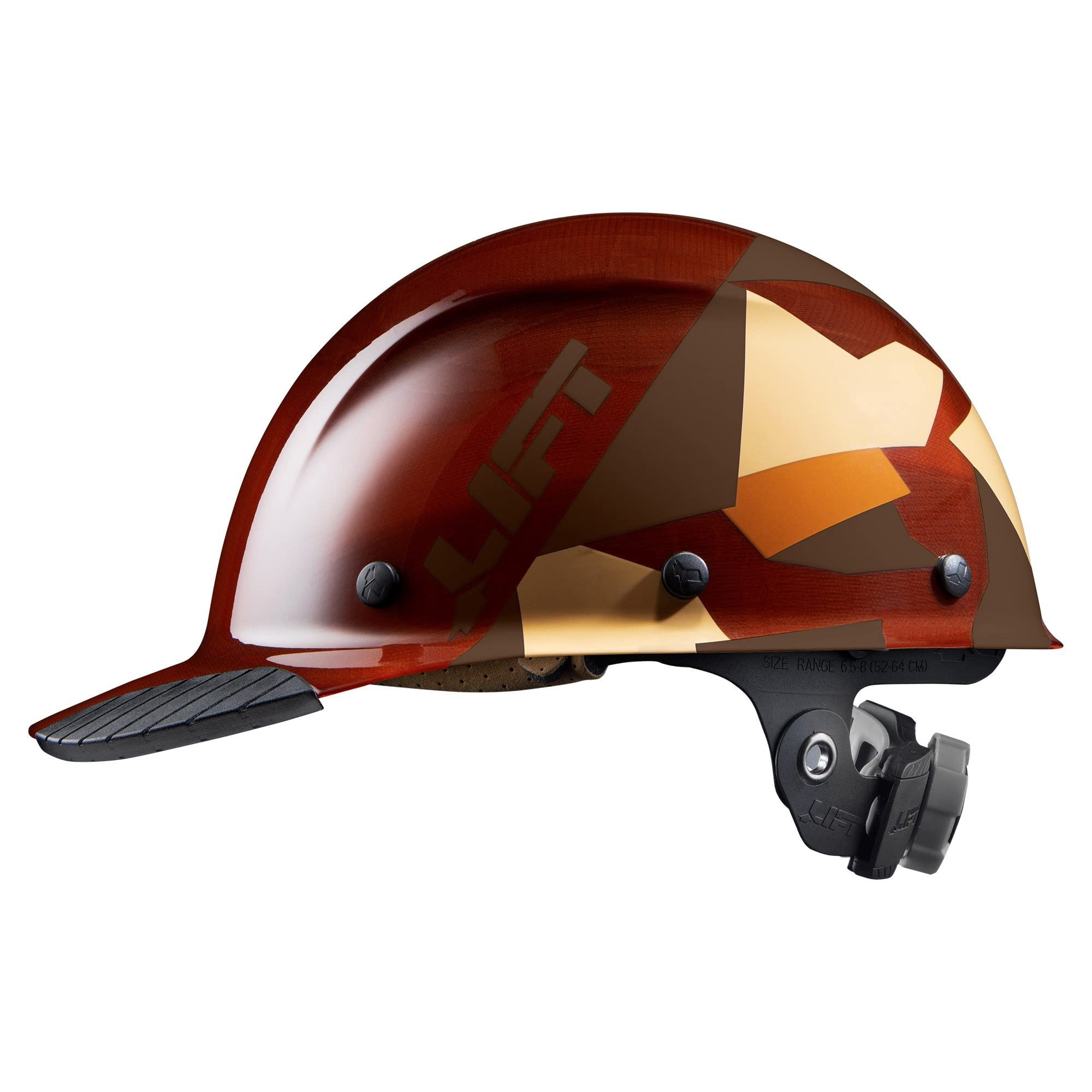 LIFT Safety DAX Fifty 50 Cap Style Hard Hat - Ratchet Suspension - Desert Camo Gloss