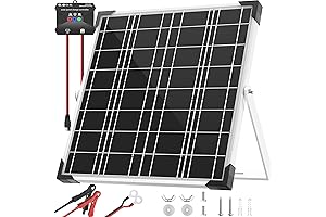 Solar Powered Charger for 12v Batteries