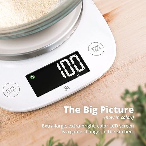 Miniatura 9 de Báscula de peso de alimentos con cuenco superprecisa sensor único báscula digital de cocina  Preparación de alimentos con un tazón personalizado que
