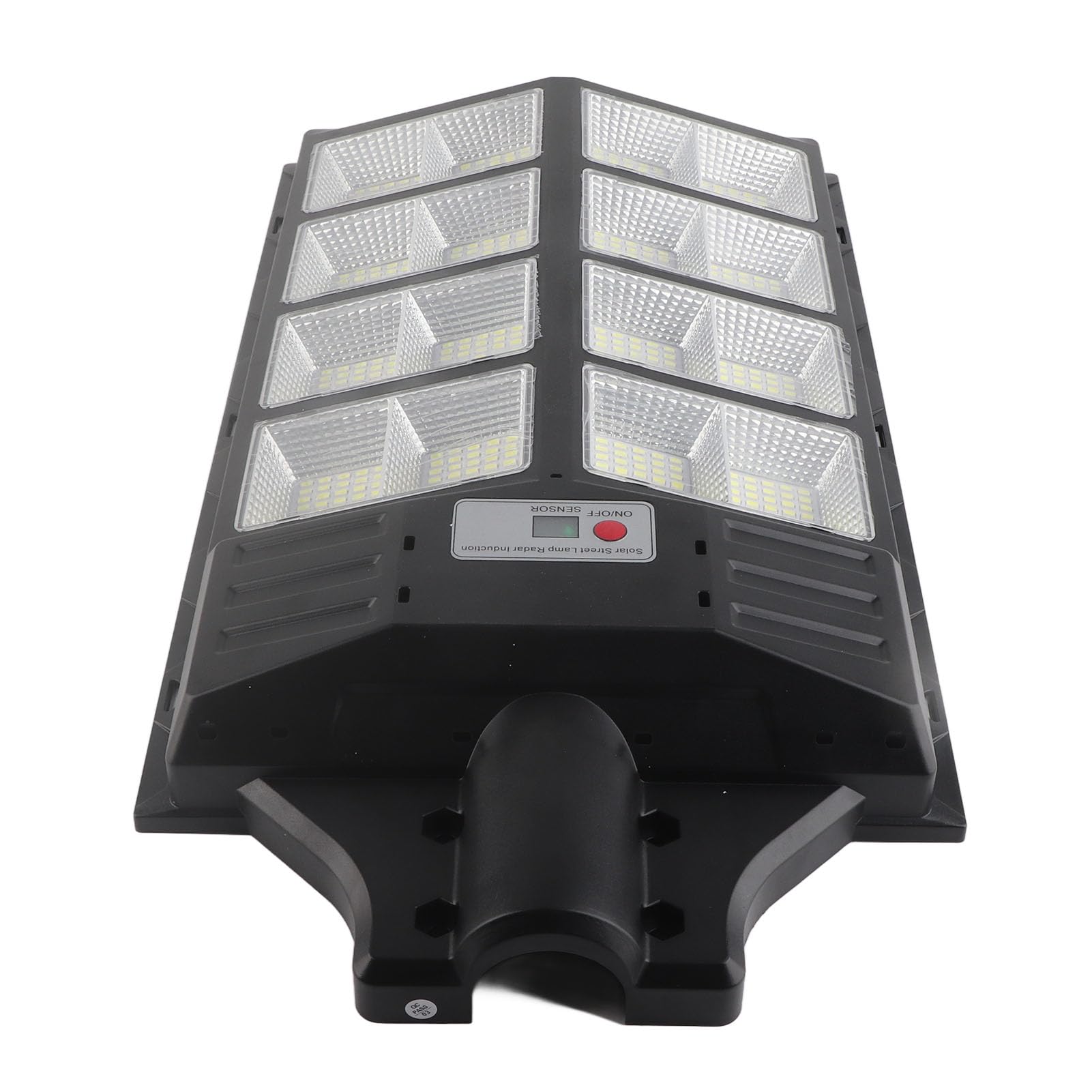 Qcwwy Solar-Straßenlaterne, 800 W LED-Lichter mit Hoher Helligkeit, Ultragroße Kommerzielle Wandlampen, Wasserdichte IP65-Außenlampe mit Fernbedienung für Parkplatz, Garten, Hof,